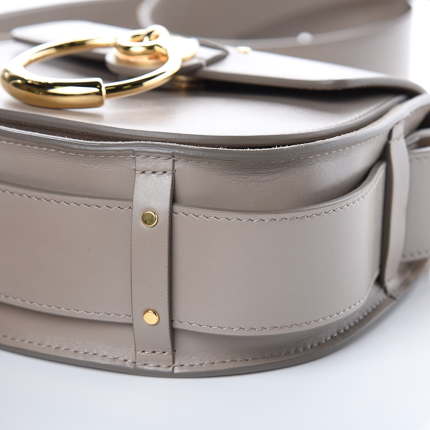 Chloe Calfskin Small Tess Bag Motty Grey 9 of 9