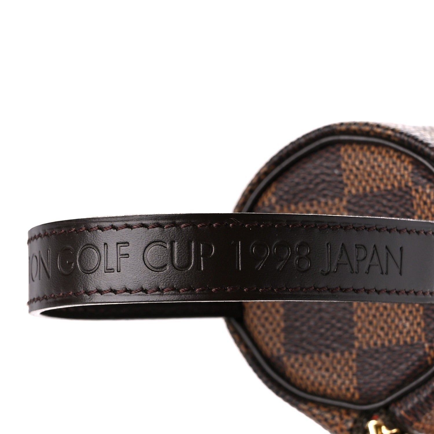 Louis Vuitton Damier Ebene Etui 3 Balles Golf Ball Case 8 of 11