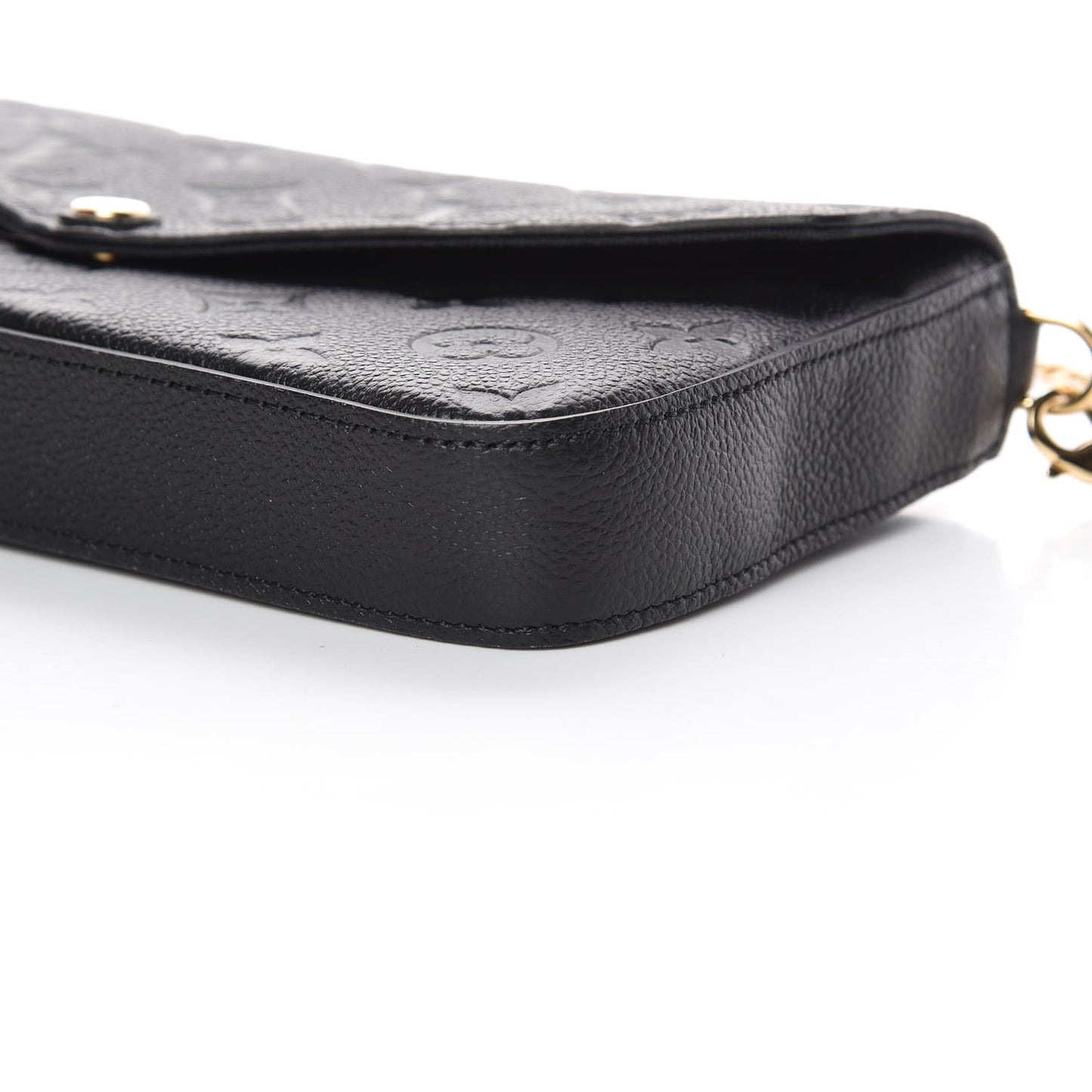 Empreinte Pochette Felicie Chain Wallet Black