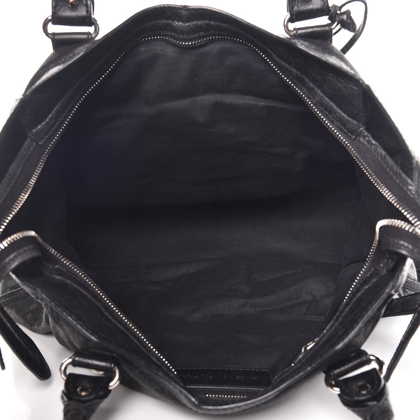 Agneau Giant 12 Silver Hardware City Black