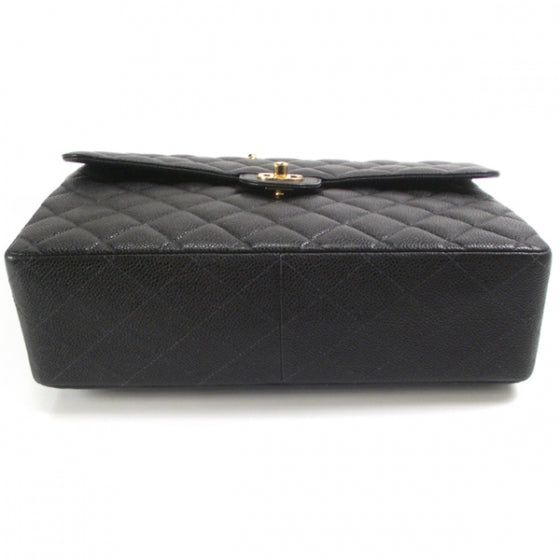 Caviar JUMBO Flap Bag Black