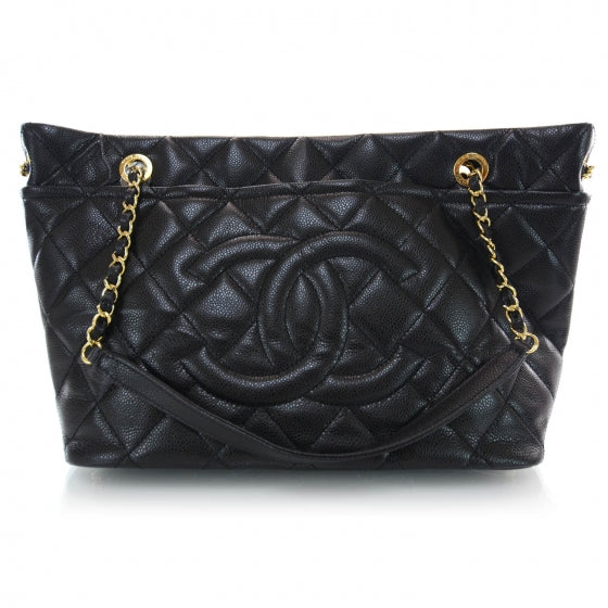 Chanel Caviar Timeless Tote Black 1 of 7