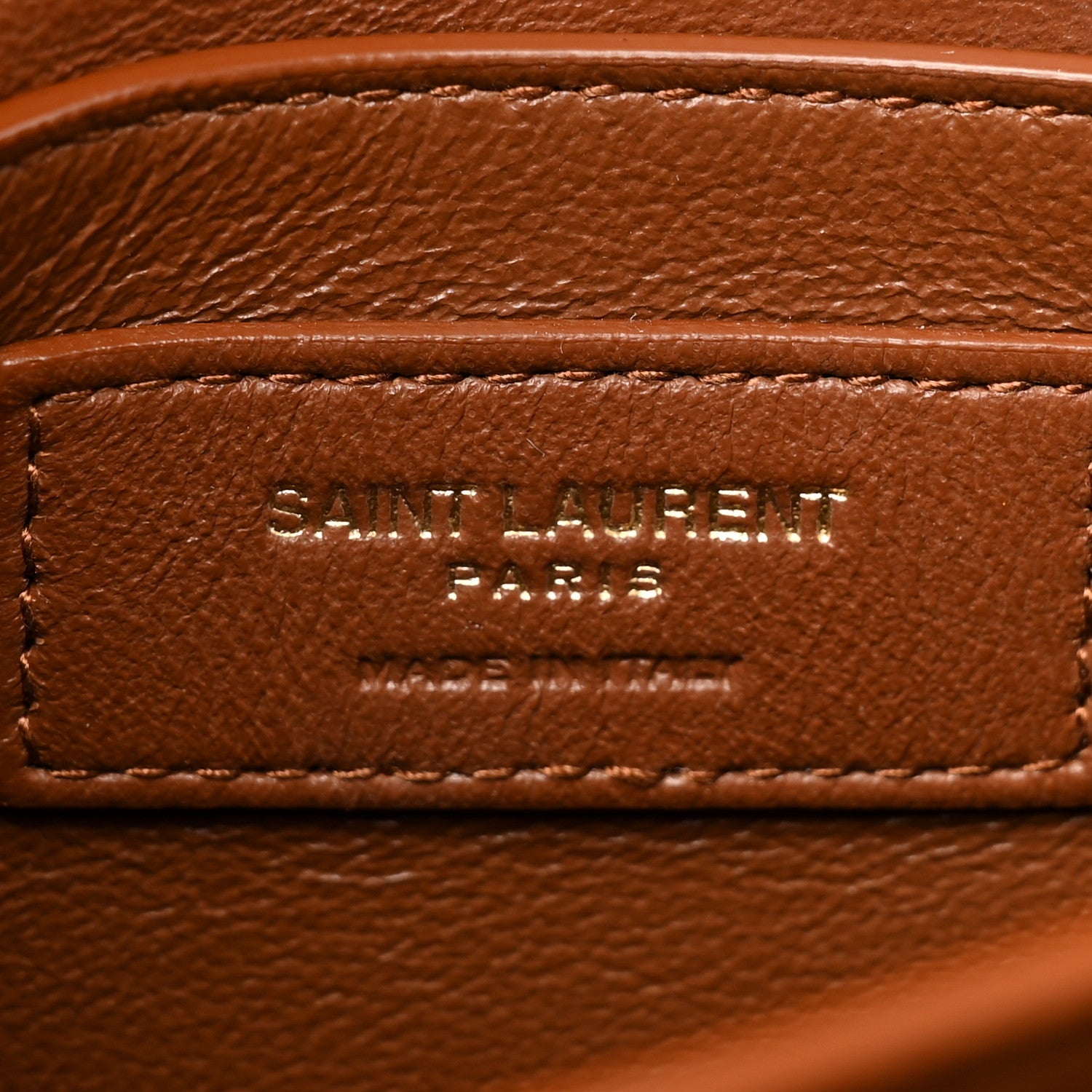 Saint Laurent Raffia Calfskin Mini Classic Monogram Cassandra Top Handle Naturel Brick 7 of 14