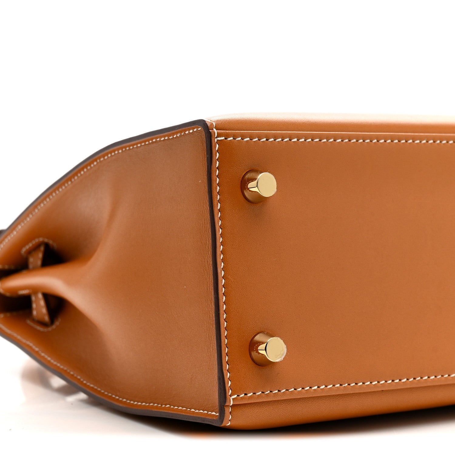 Hermes Veau Butler Kelly Sellier 25 Natural Sable 9 of 11