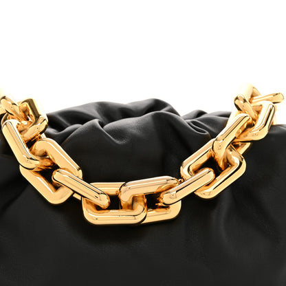 Bottega Veneta Calfskin The Pouch Chain Black 8 of 10