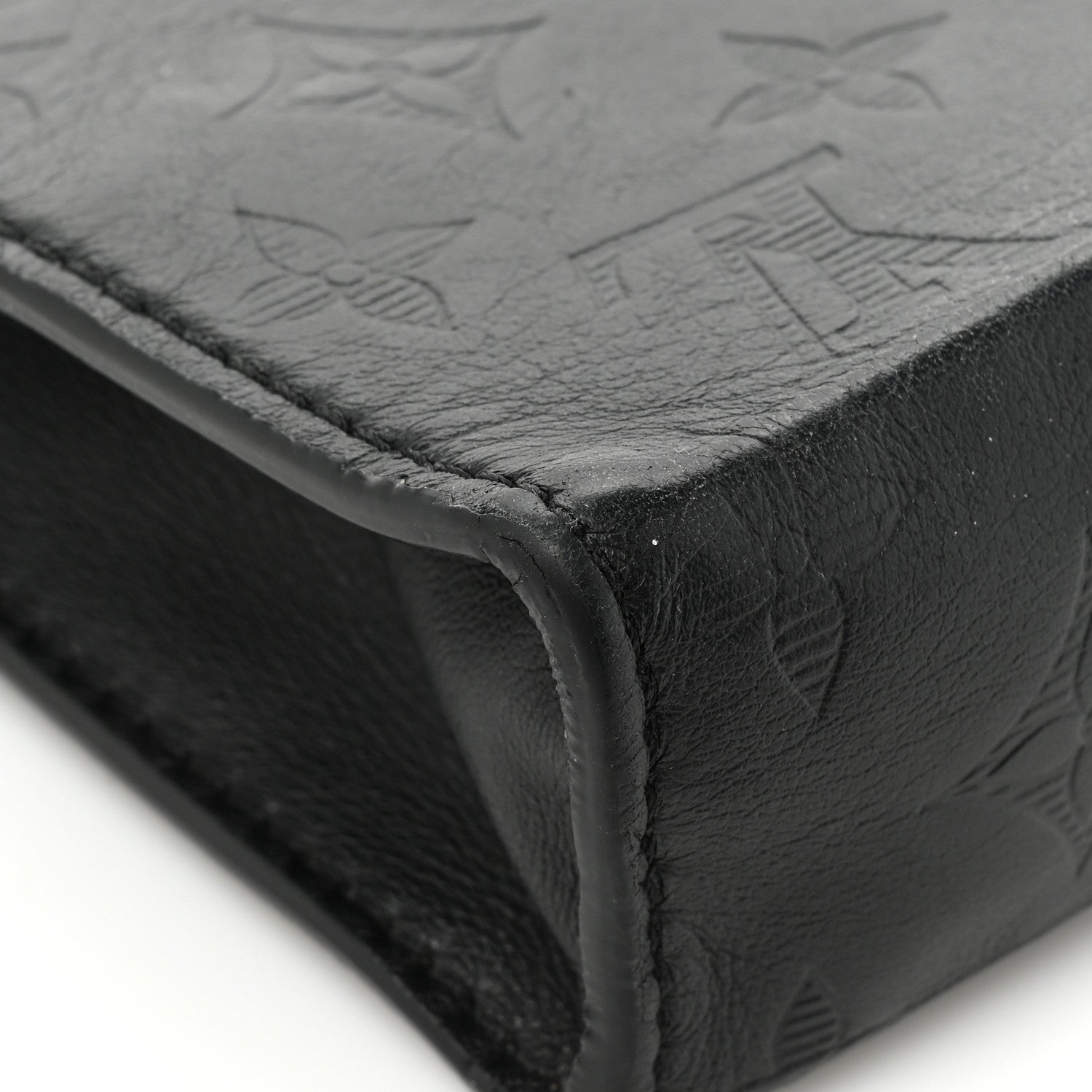 Louis Vuitton Calfskin Monogram Shadow Gaston Wearable Wallet 14 of 15