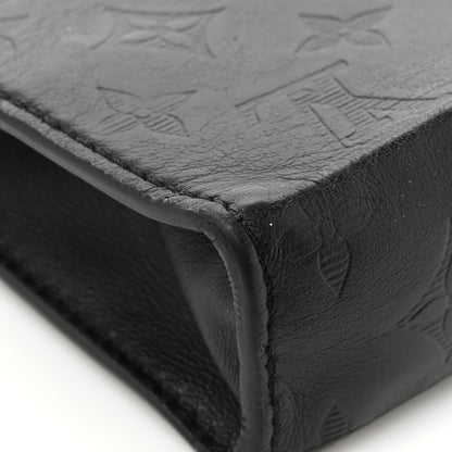 Louis Vuitton Calfskin Monogram Shadow Gaston Wearable Wallet 14 of 15
