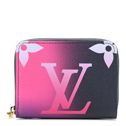 Louis Vuitton Monogram Giant Spring In The City Zippy Coin Purse Midnight Fuchsia 1 of 7