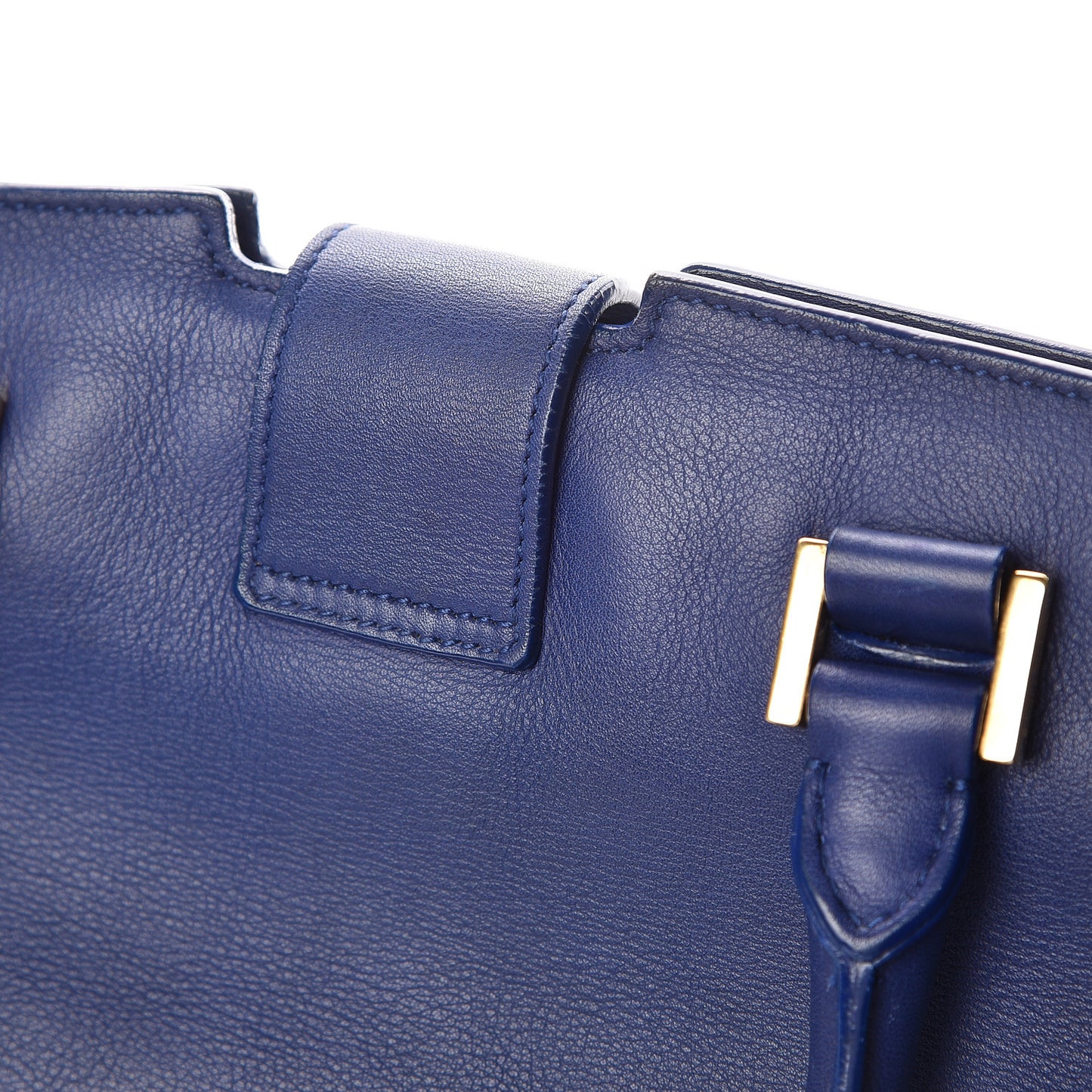 Calfskin Medium Classic Y Cabas Navy