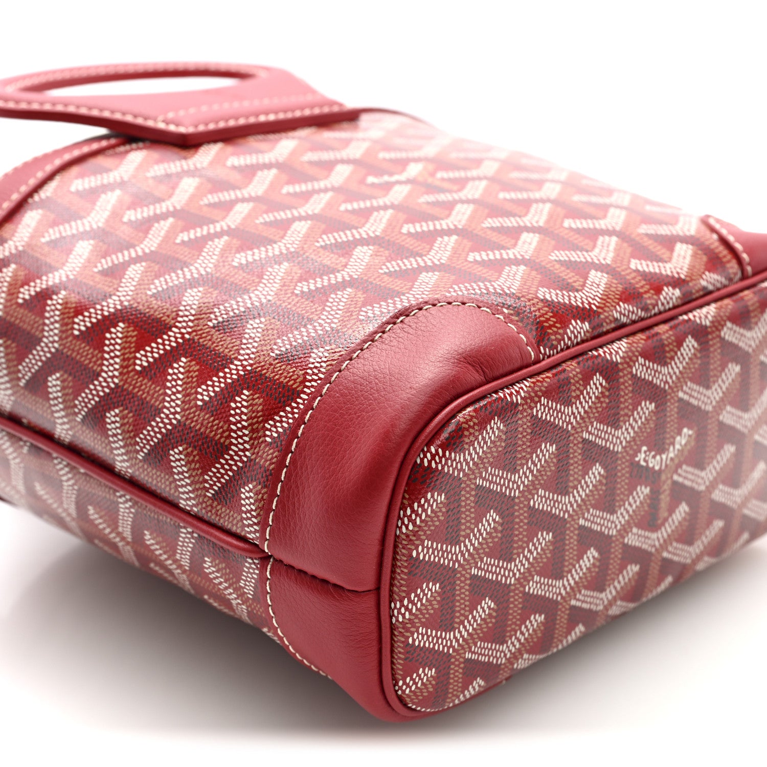Goyard Goyardine Beluga Mini Red 8 of 9