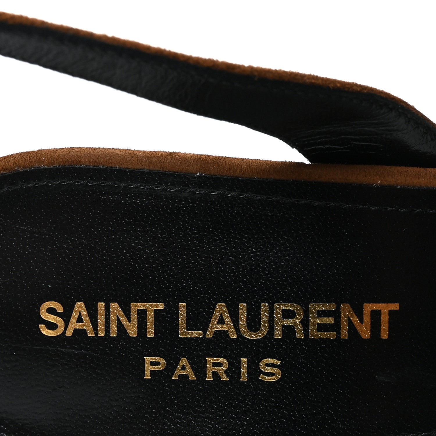 Saint Laurent Cachemire Jodie 95 Tanouk Platform Sandals 38 Land 8 of 9