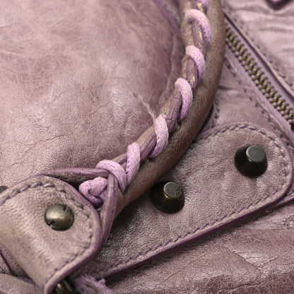 Balenciaga Agneau Classic Hardware Weekender Lilac 13 of 13