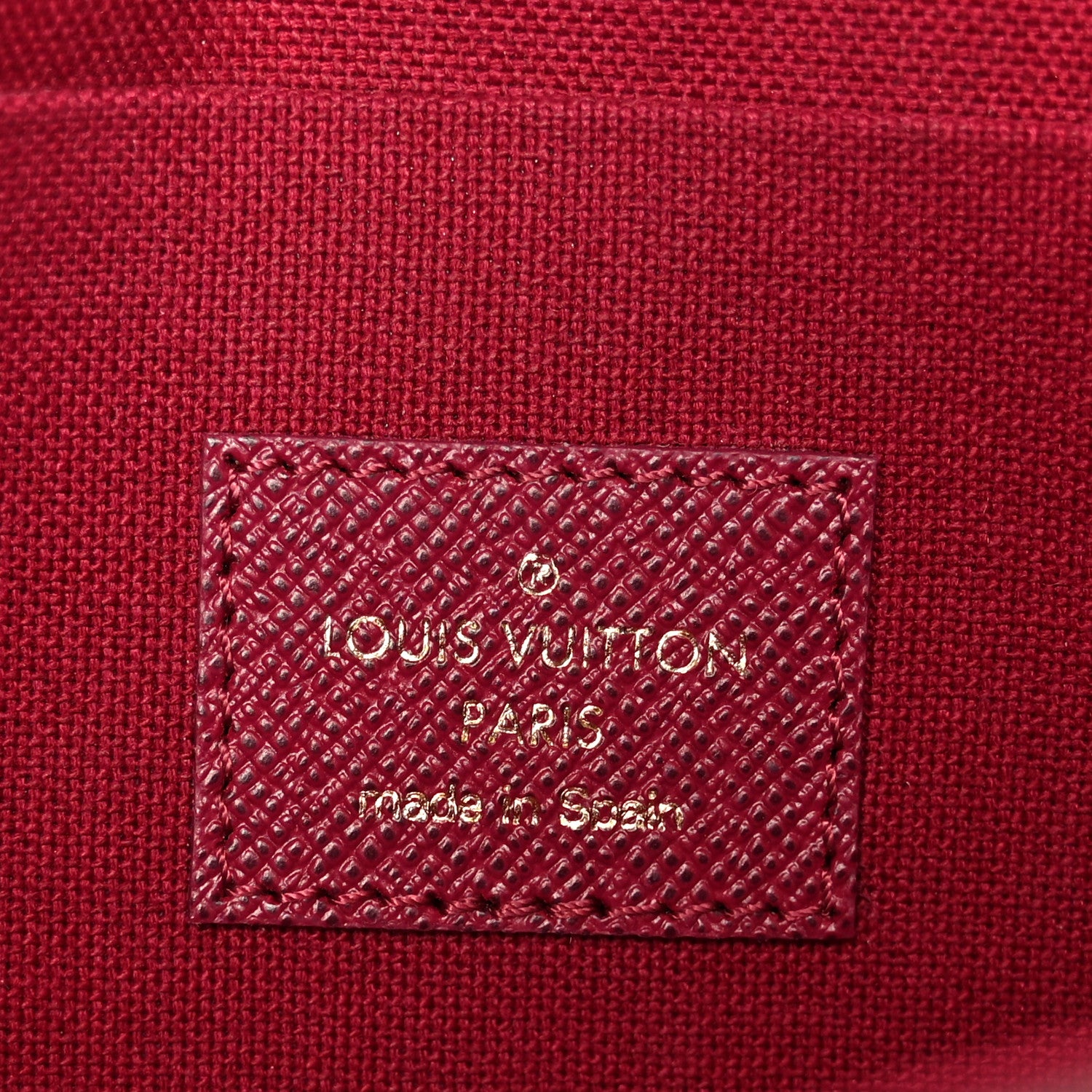 Louis Vuitton Monogram Pochette Felicie Chain Wallet Fuchsia 7 of 15