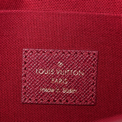 Louis Vuitton Monogram Pochette Felicie Chain Wallet Fuchsia 7 of 15