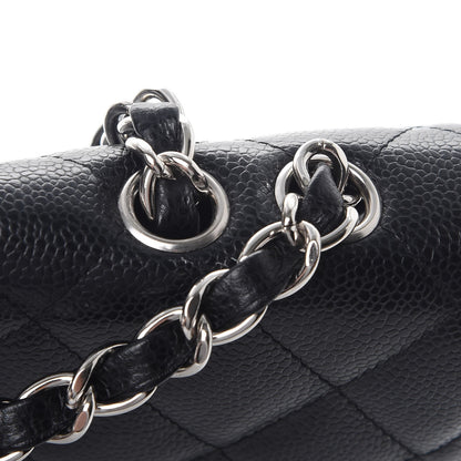 Chanel Caviar Quilted Jumbo Single Flap Black 8 of 8
