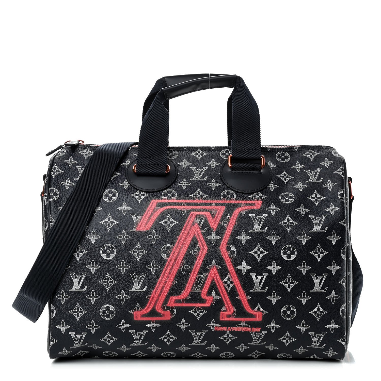Louis Vuitton Monogram Upside Down Speedy Bandouliere 40 1 of 8