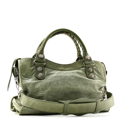 Balenciaga Agneau Giant 21 Silver Hardware City Vert Thyme 4 of 14
