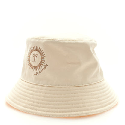 Hermes Cotton Gene Sunshine Bucket Hat 57 Ecru 2 of 7