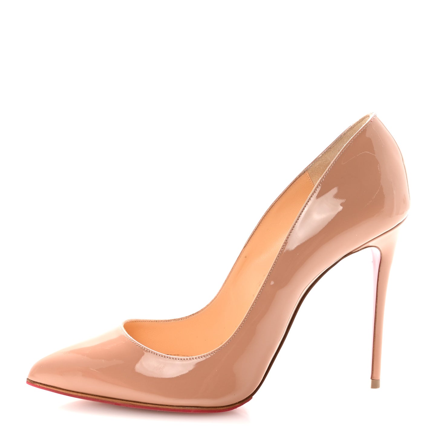 Patent Pigalle Follies 100 Pumps 39.5 Nude