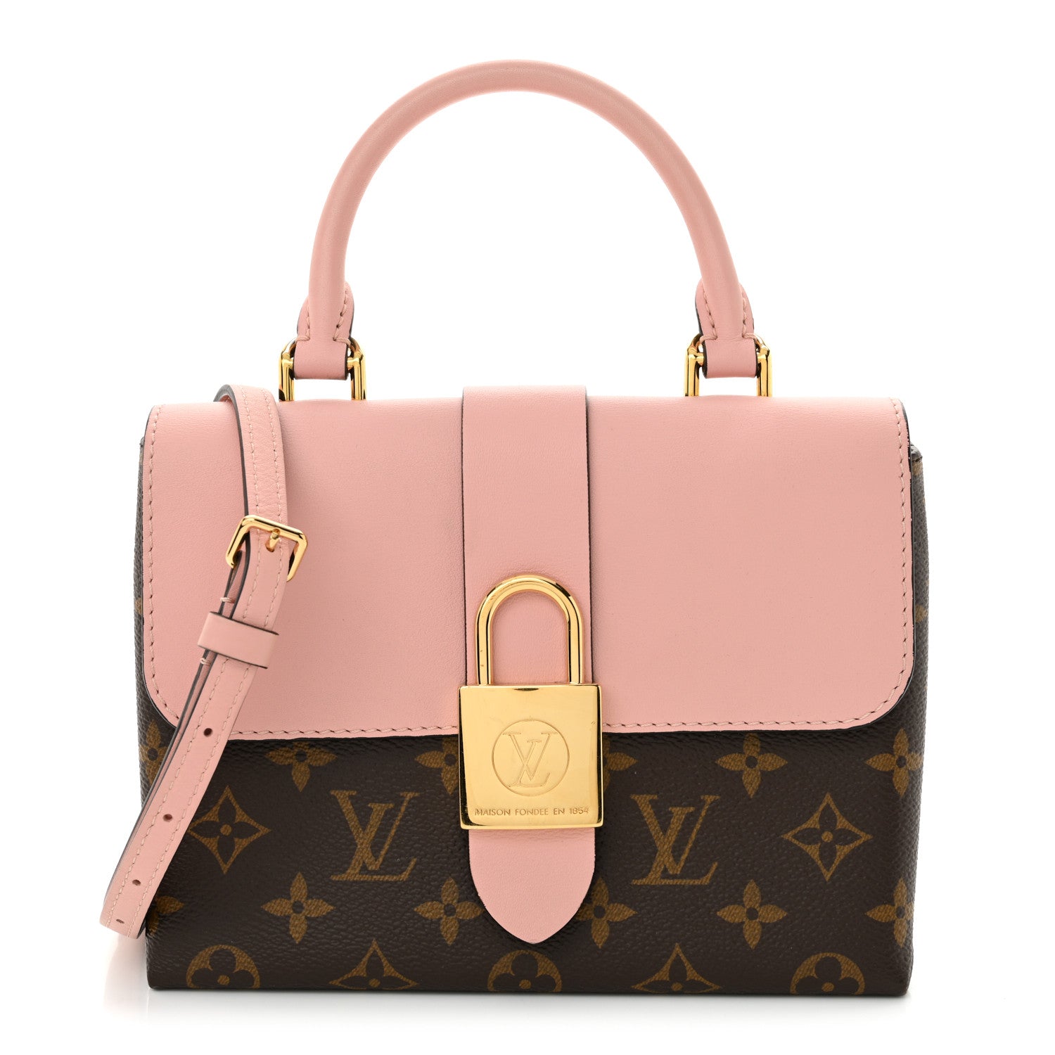Louis Vuitton Monogram Locky BB Rose Poudre 1 of 12