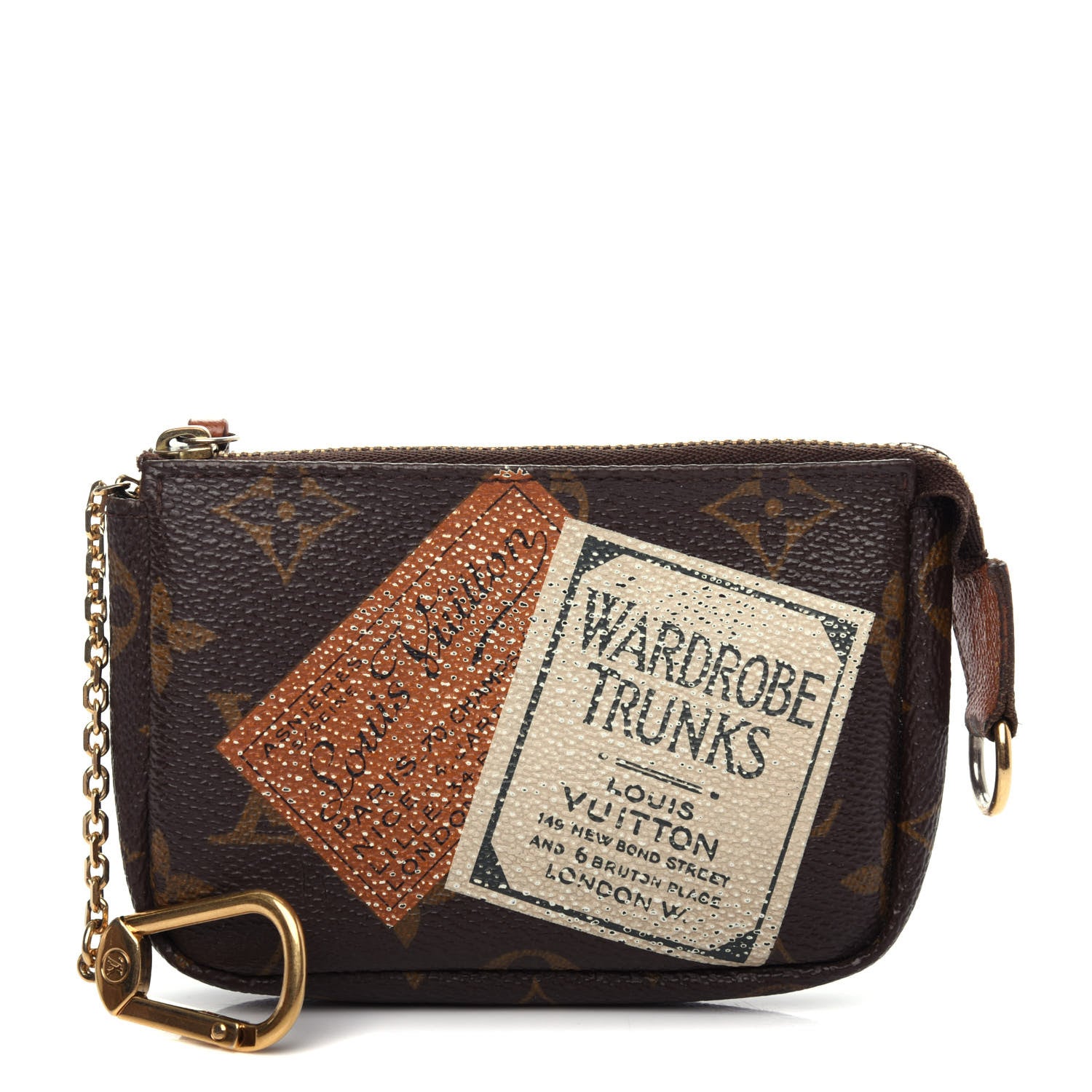 Louis Vuitton Monogram Stamp Mini Pochette Accessories 1 of 10
