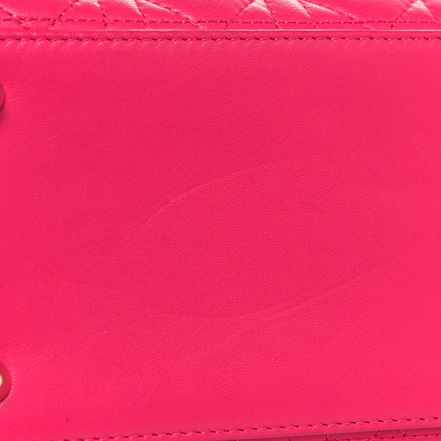 Christian Dior Lambskin Cannage Medium Lady Dior Pink 11 of 11