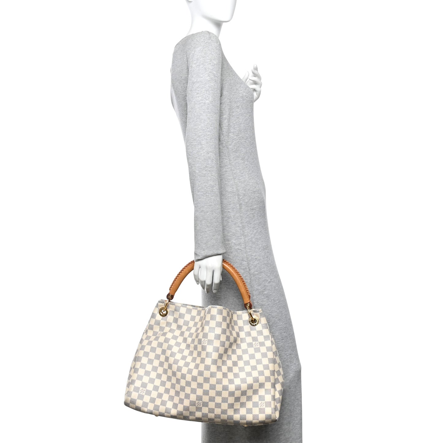 Damier Azur Artsy MM