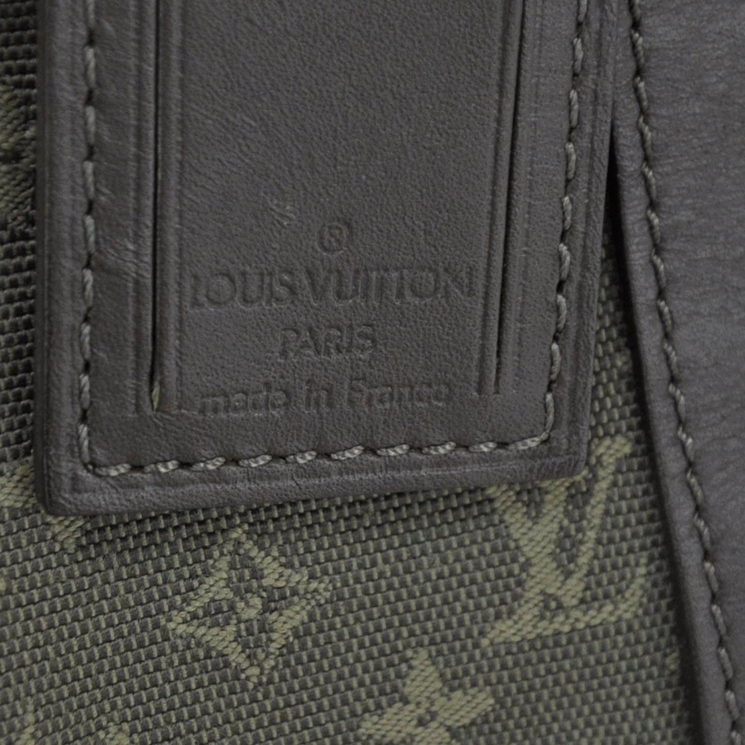 Louis Vuitton Mini Monogram Claudine Kaki 4 of 8
