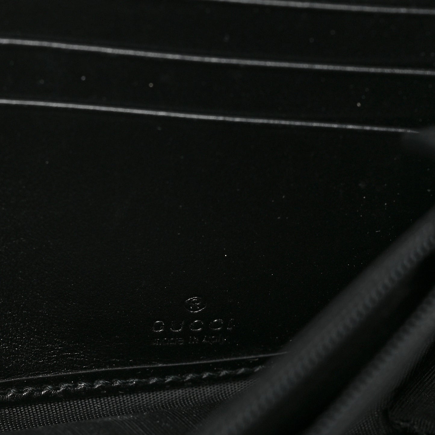 Calfskin Matelasse GG Marmont Continental Wallet Black