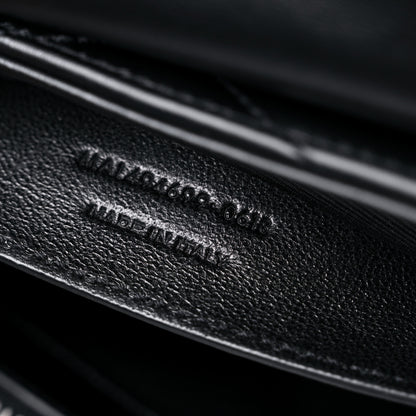 Saint Laurent Calfskin Y Quilted Monogram Small Loulou Chain Satchel Black 7 of 10