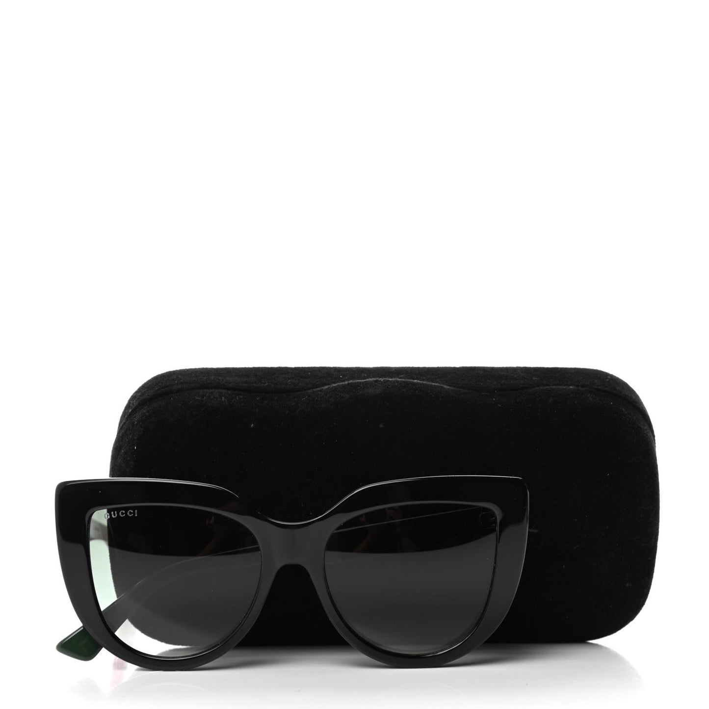 Acetate Cat Eye Sunglasses GG0164S Black