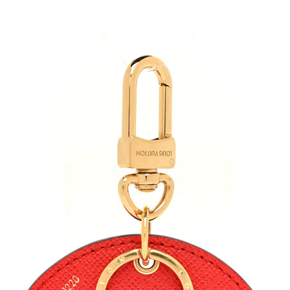 Louis Vuitton Monogram 2020 Christmas Animation Bumper Cars Bag Charm Key Ring Coquelicot 5 of 7