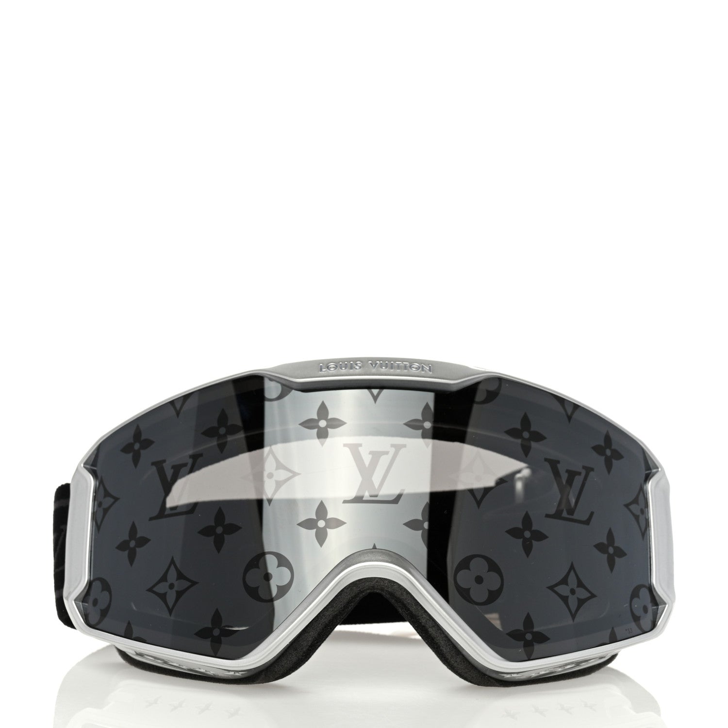 Louis Vuitton Acetate LV Snow Mask Silver 2 of 7