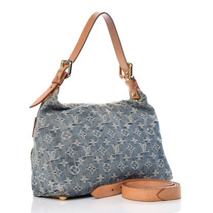 Louis Vuitton Monogram Denim Baggy PM Blue 4 of 15