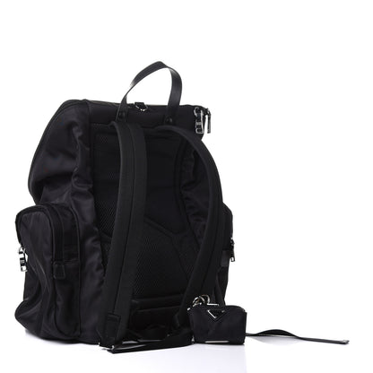 Prada Re-Nylon Saffiano Pet Carrier Backpack Black 2 of 9