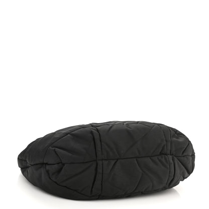 Prada Tessuto Nylon Quilted Shoulder Bag Black 4 of 11