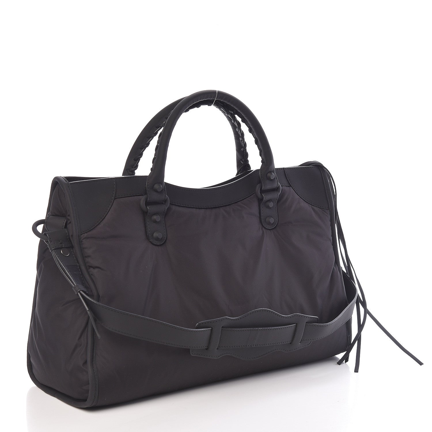 Balenciaga Nylon Agneau Classic Hardware City Black 3 of 9