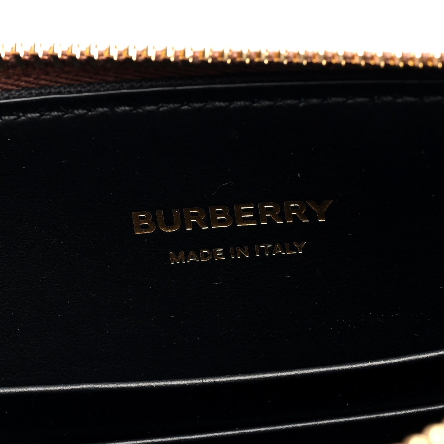 Horseferry Check Peyton Crossbody Clutch Bag Malt Brown