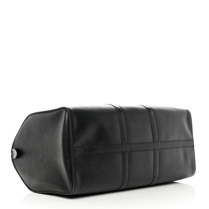 Louis Vuitton Epi Keepall 50 Black 3 of 16