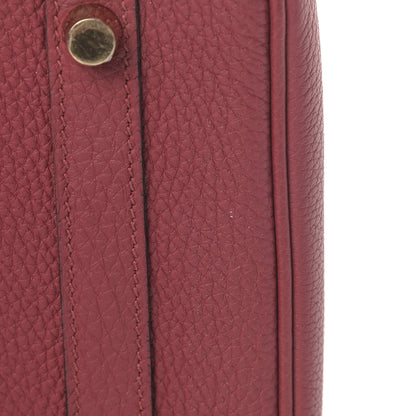 Hermes Togo Birkin 30 Rouge Grenat 9 of 10