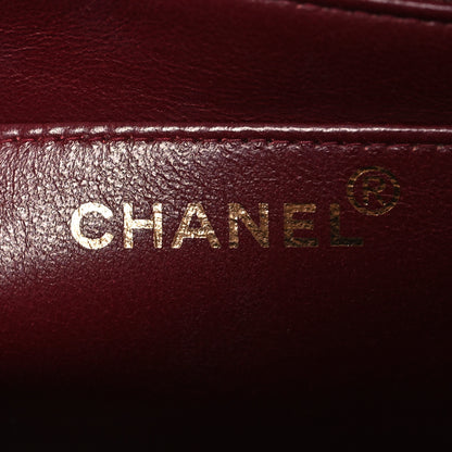 Chanel Lambskin Quilted Jumbo Single Flap Black 6 of 11