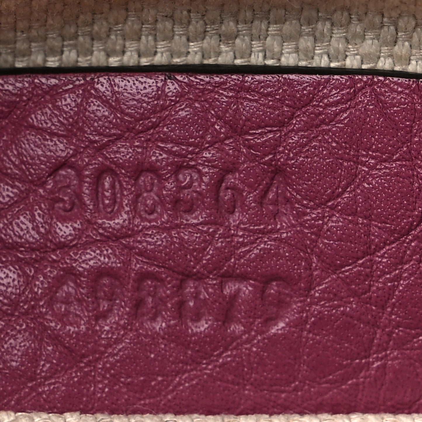 Pebbled Calfskin Small Soho Disco Bag Peonia Flower