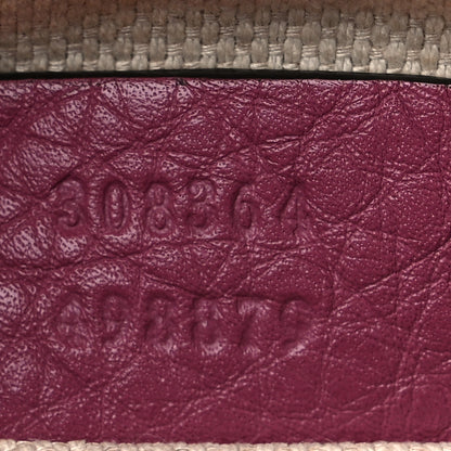 Gucci Pebbled Calfskin Small Soho Disco Bag Peonia Flower 7 of 14