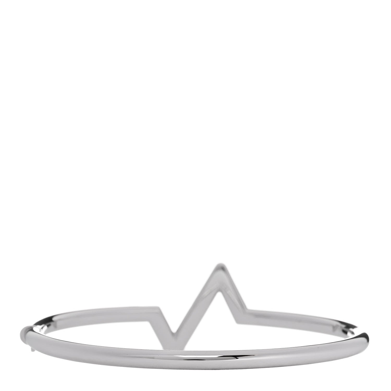Louis Vuitton 18K White Gold Volt Upside Down Bracelet 2 of 4