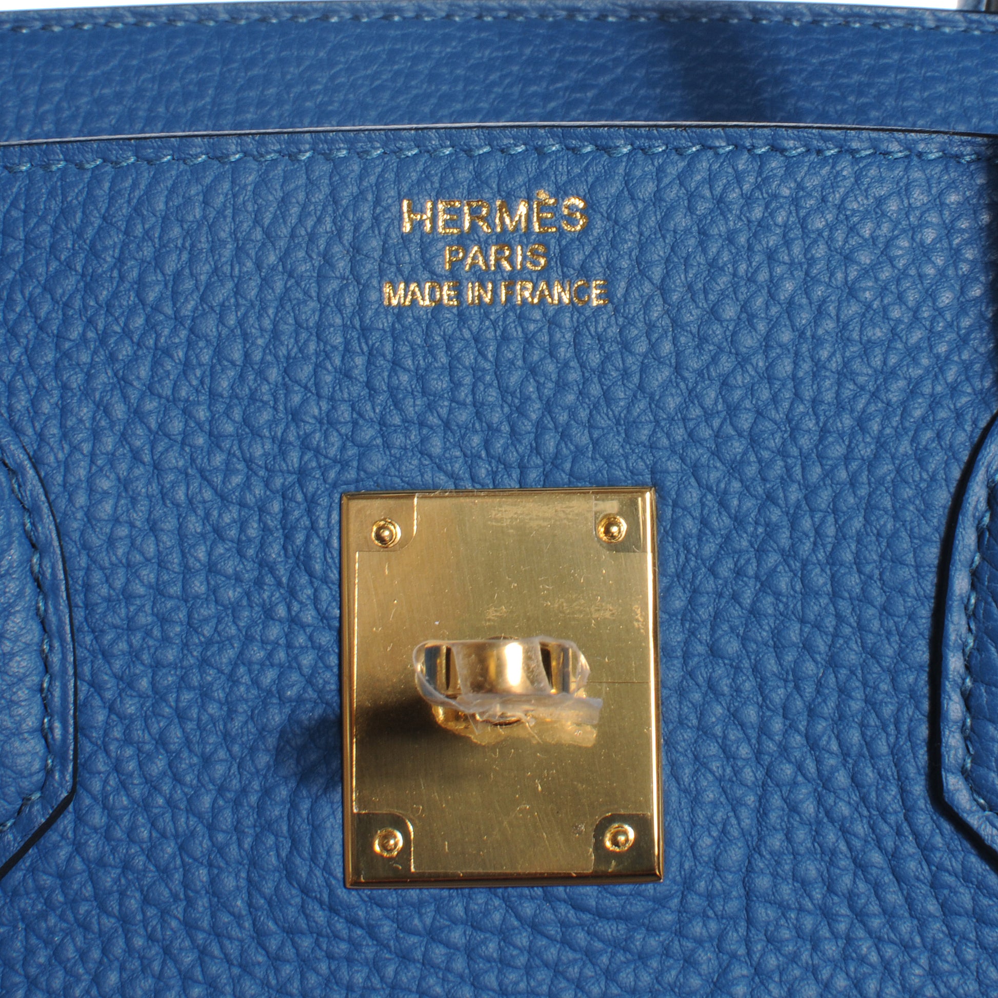 Hermes Togo Birkin 35 Bleu de Galice 7 of 9