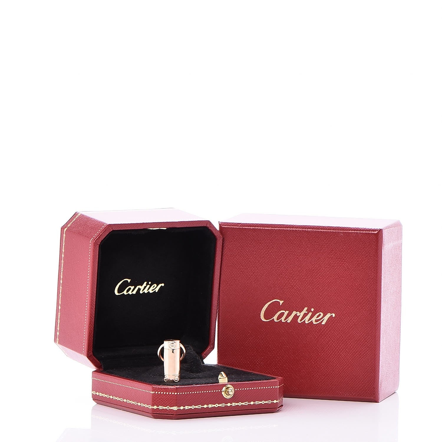 Cartier 18K Pink Gold LOVE Screwdriver Pendant Necklace 9 of 9