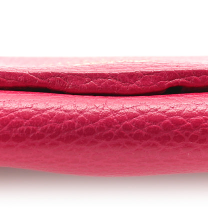 Gucci Pebbled Calfskin Continental Wallet Pink 10 of 10
