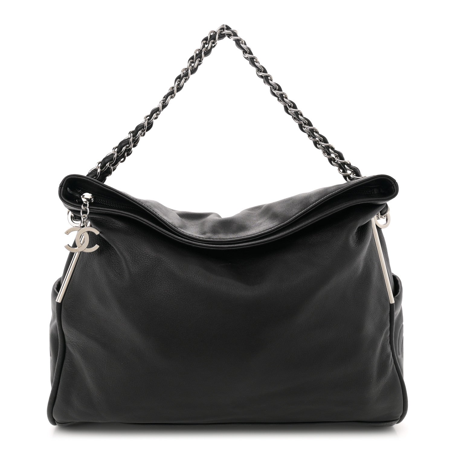 Chanel Lambskin Large Ultimate Soft Tote Black 1 of 10