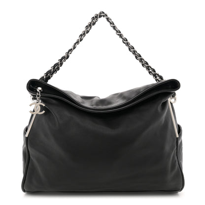 Chanel Lambskin Large Ultimate Soft Tote Black 1 of 10