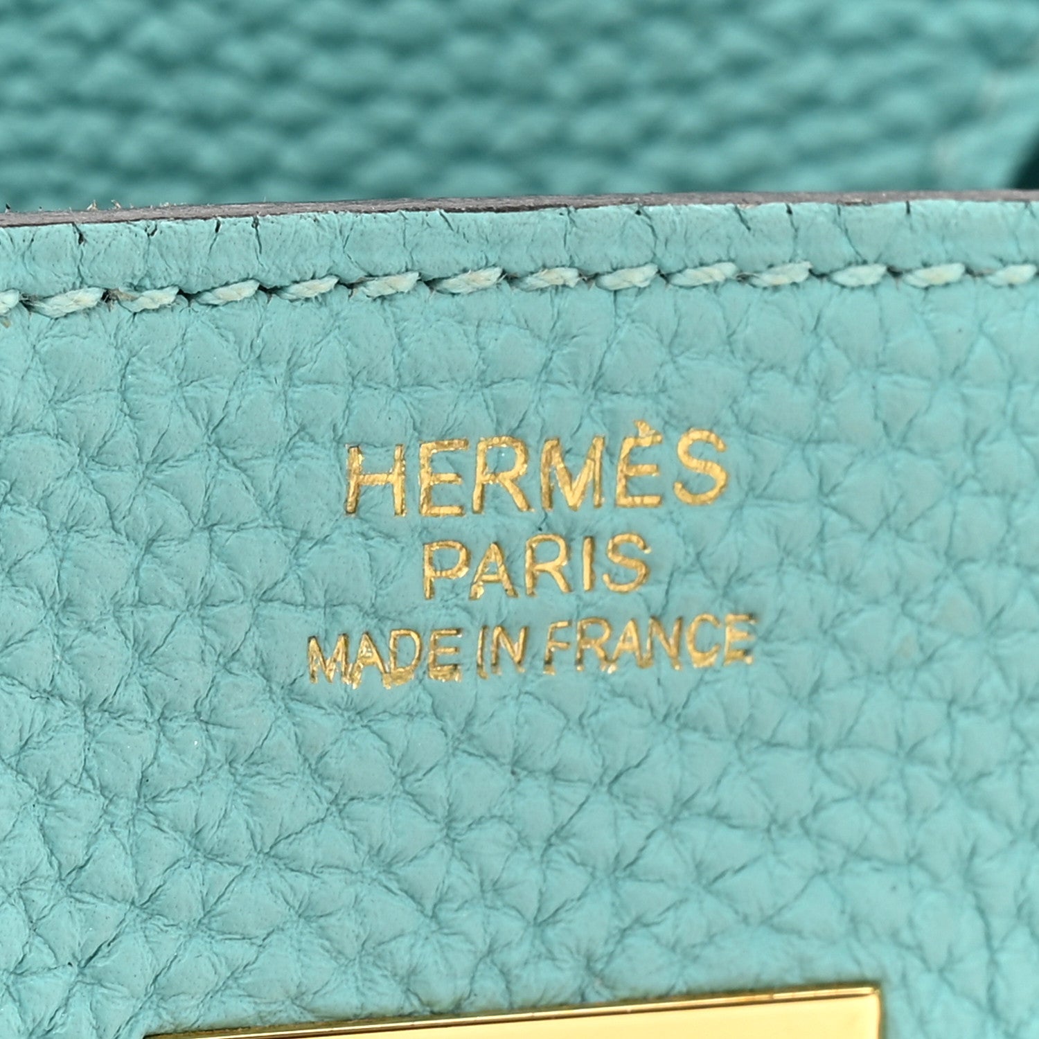Hermes Togo BIRKIN 30 Bleu Atoll 6 of 15